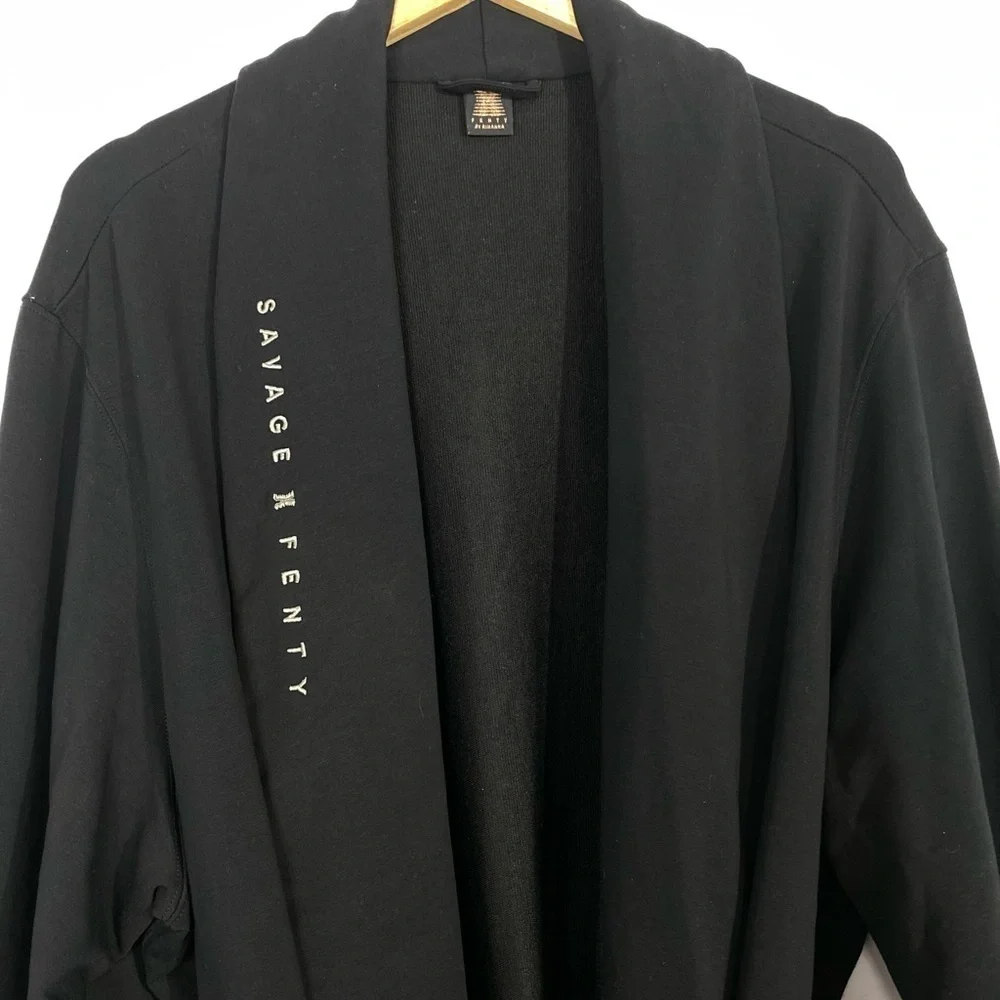 SAVAGE X FENTY Rihanna French Terry Robe XXL